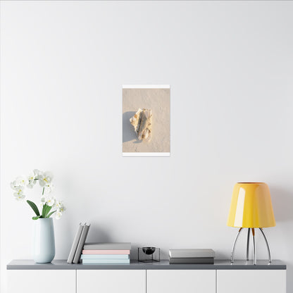 Paper Fold Canvas Art | Winter Japandi Texture Art