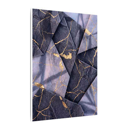 Seijaku Paper Fold Canvas Art - Kintsugi Gold Vein