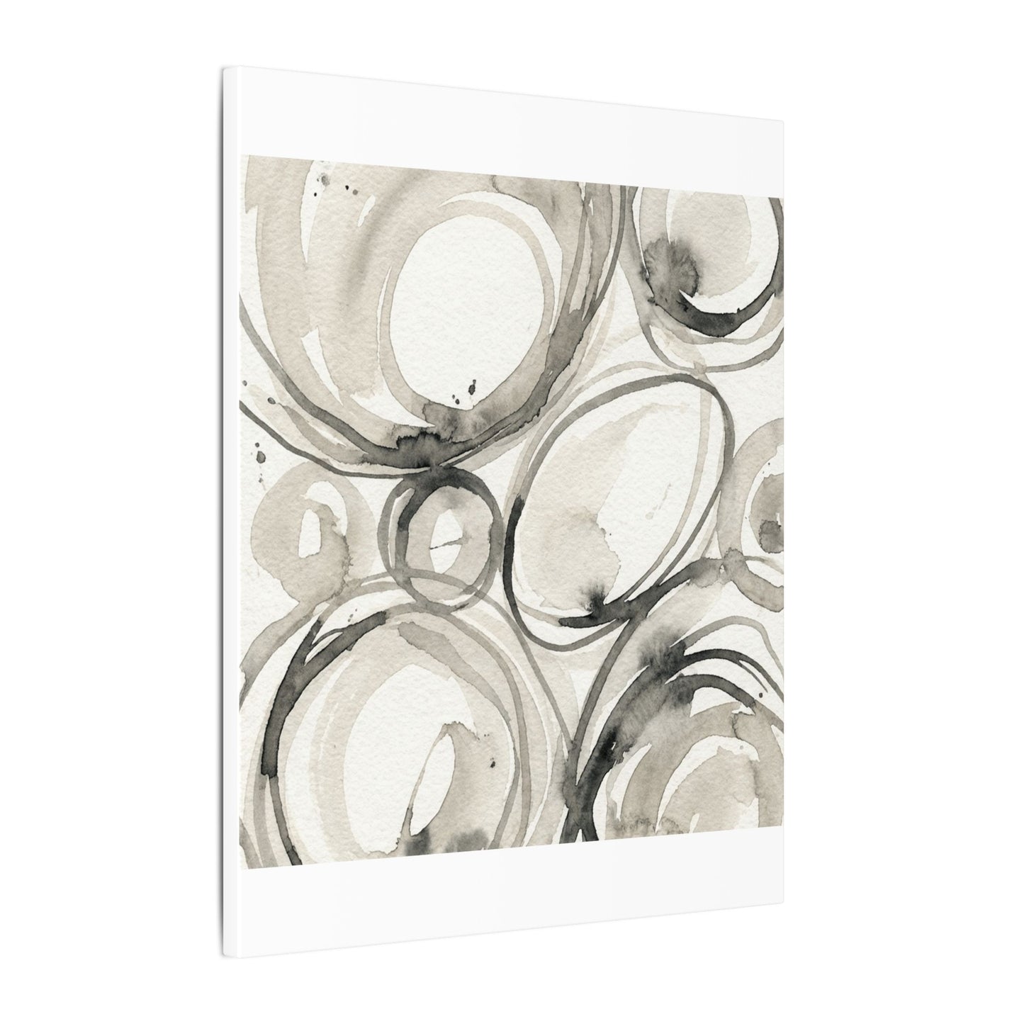 Handcrafted Feel Japandi Watercolor Canvas Art