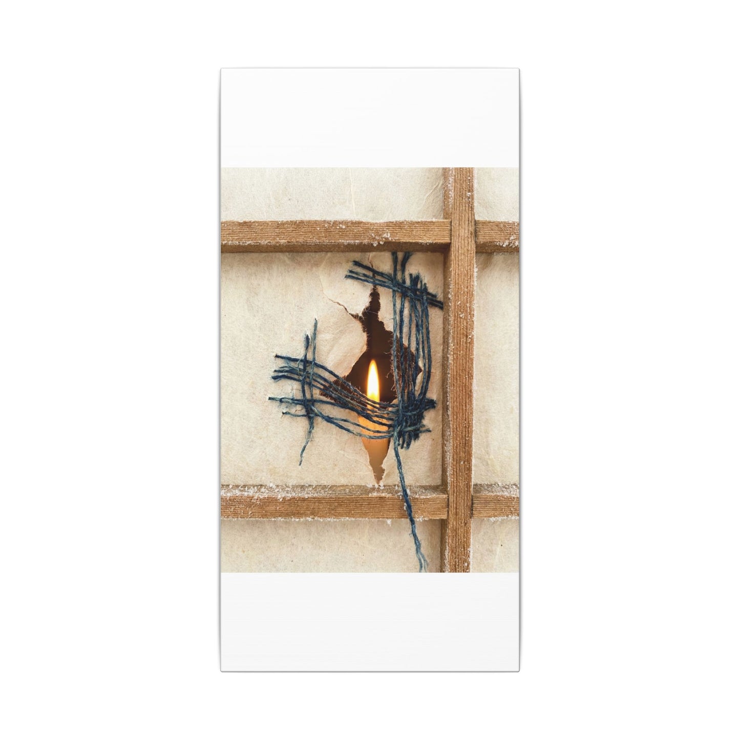 Winter Shoji Screen Broken Beauty Canvas Art | Resilient Decor