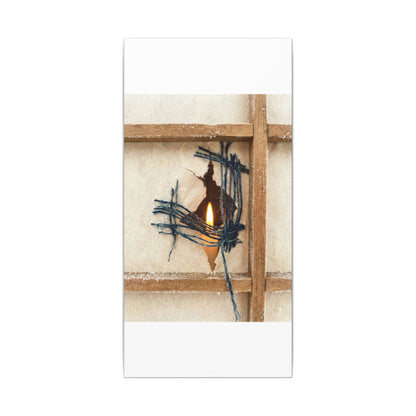 Winter Shoji Screen Broken Beauty Canvas Art | Resilient Decor