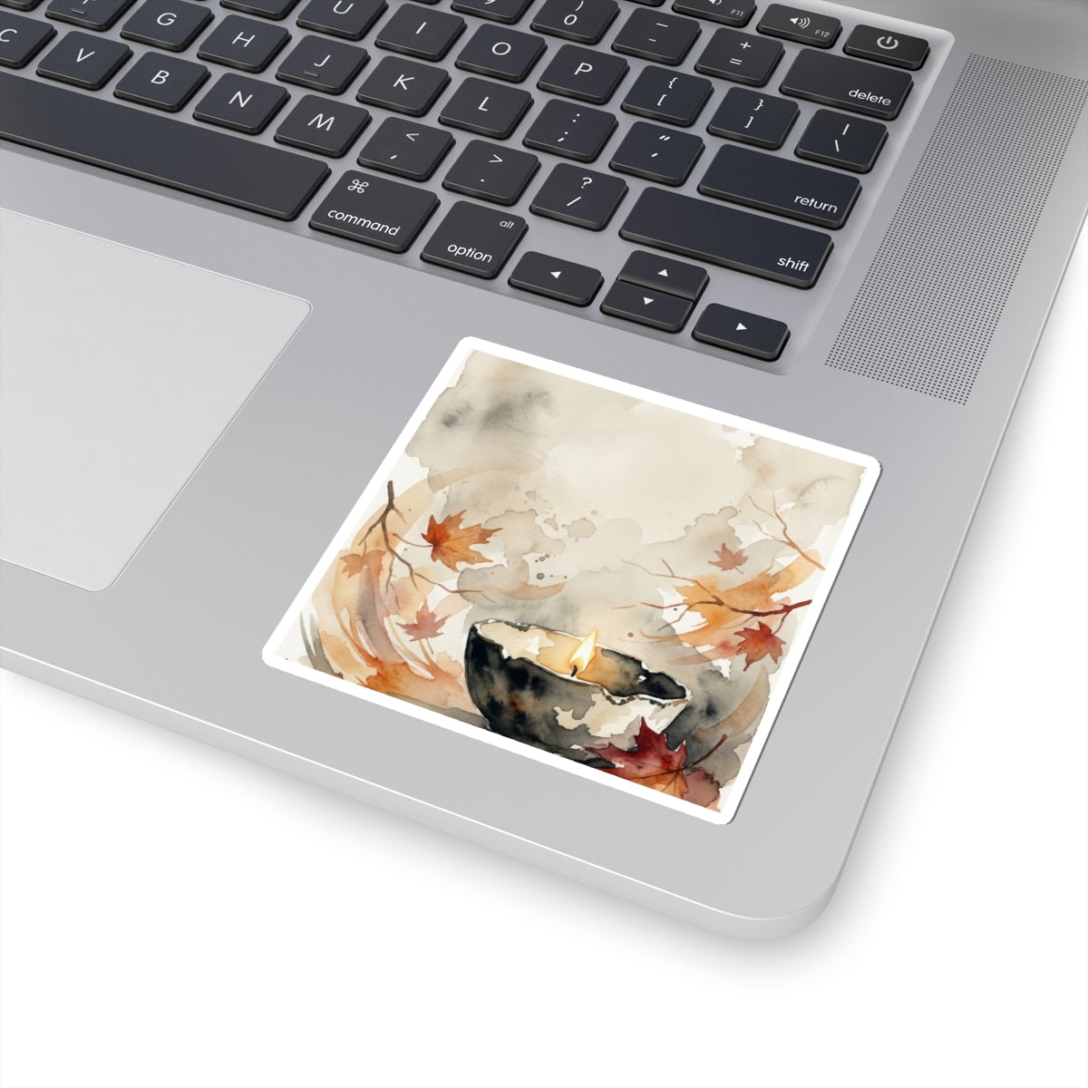 Neutral Ceramic Bowl Sticker - Watercolor Japandi Art Print