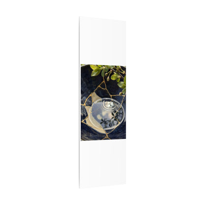 Water Ripple Spring Canvas Art | Kintsugi Beautiful Design