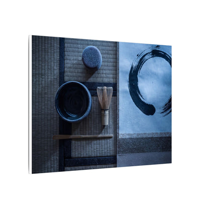 Tea Ceremony Enso Canvas Art | Calm Zen Art