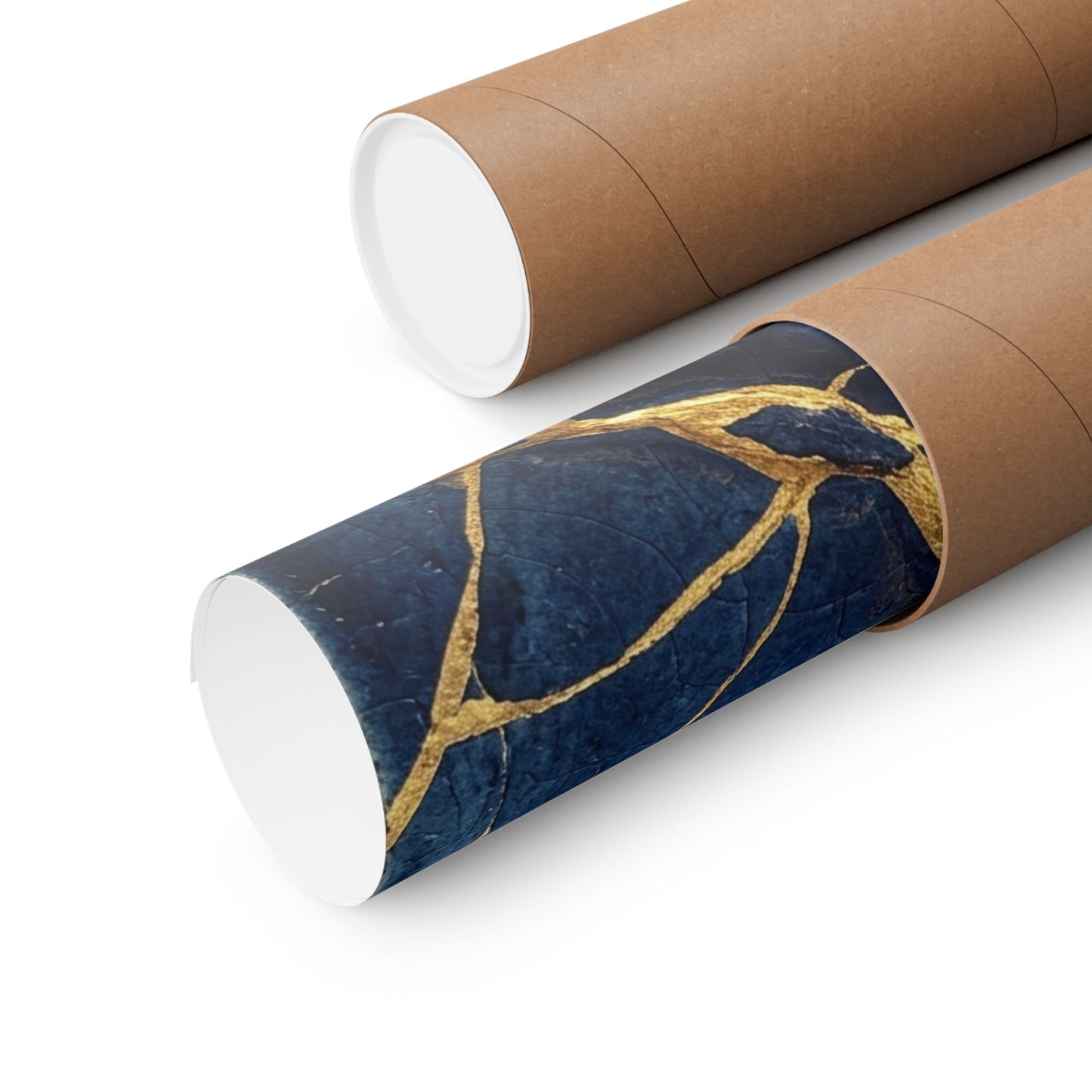 Kintsugi Crackle Wall Art Print