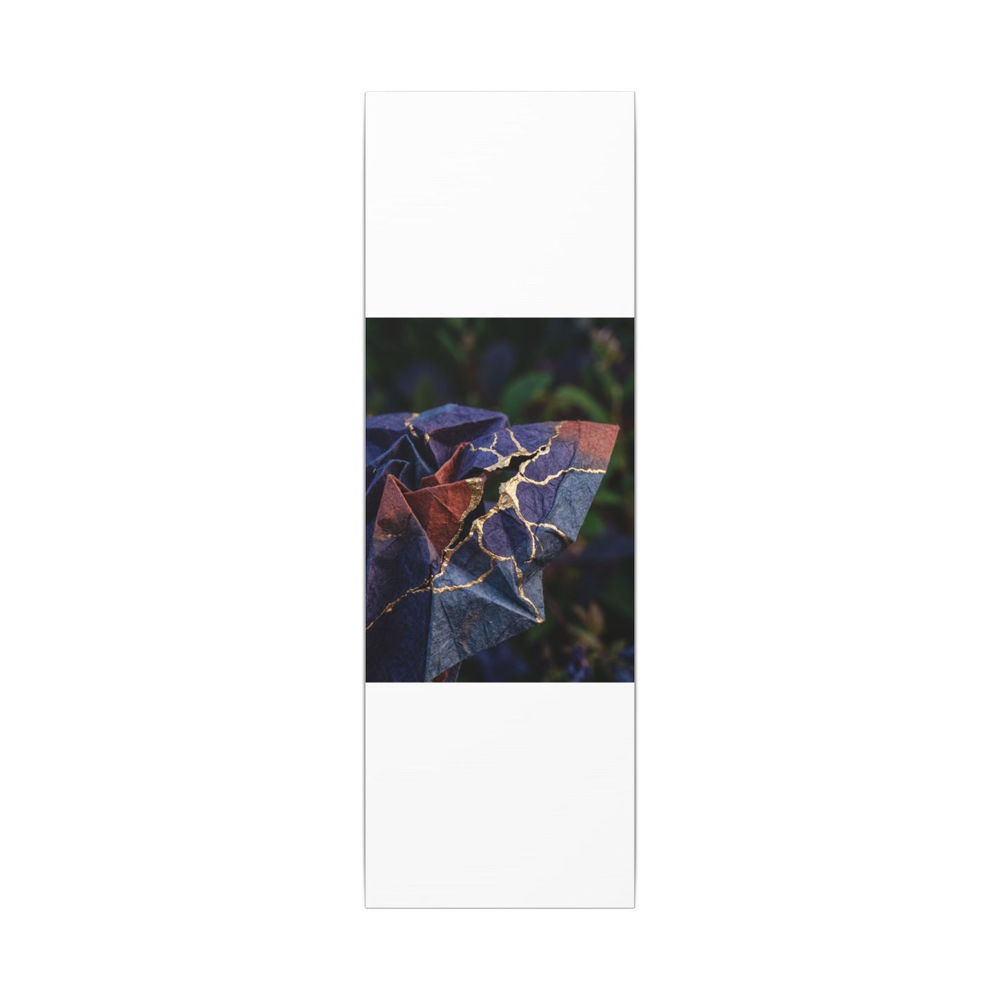 Philosophical Paper Fold Canvas Art - Gold Vein Kintsugi