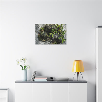 Zen Ceramic Bowl in Dappled | Karesansui Canvas Art