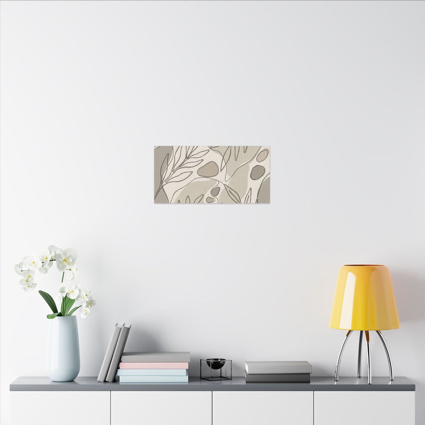 Japandi Minimal Line Canvas Art