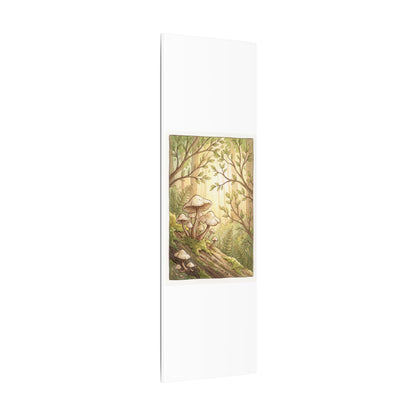 Spring Wild Mushrooms Mushroom Illustration Canvas Art | Cozy Decor