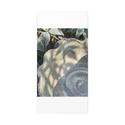 Dappled Ceramic Bowl Canvas Art - Japandi Seijaku