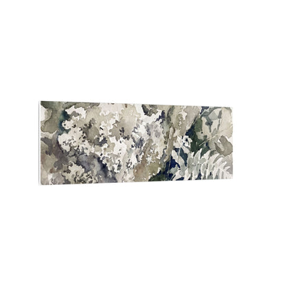 Stone Lantern Watercolor Canvas Art | Elegant Japandi Art