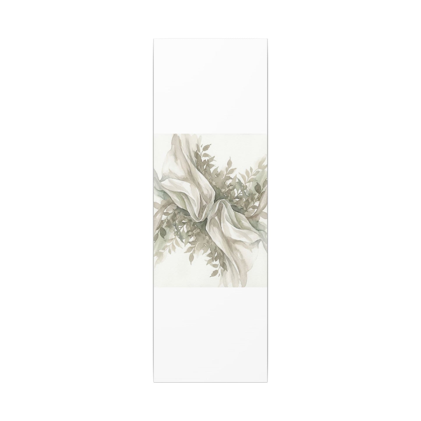 Summer Silk Drape Watercolor Canvas Art | Cozy Decor