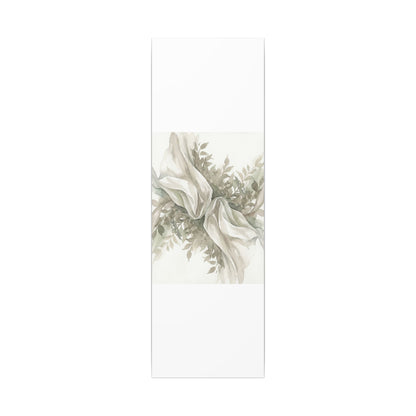 Summer Silk Drape Watercolor Canvas Art | Cozy Decor