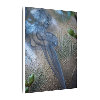 Spring Incense Smoke Japanese Pattern Canvas Art | Neutral Decor