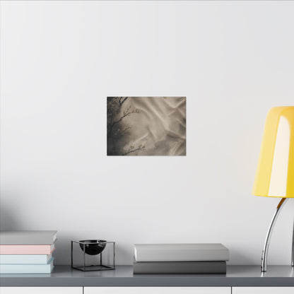 Silk Drape Canvas Art | Spring Japandi Japanese Pattern Art
