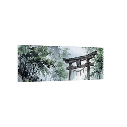 Moonlight Torii Gate Canvas Art - Zen Fukinsei