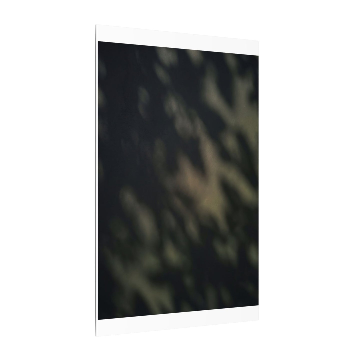 Dappled Shadow Play Canvas Art - Dark Japandi Ma