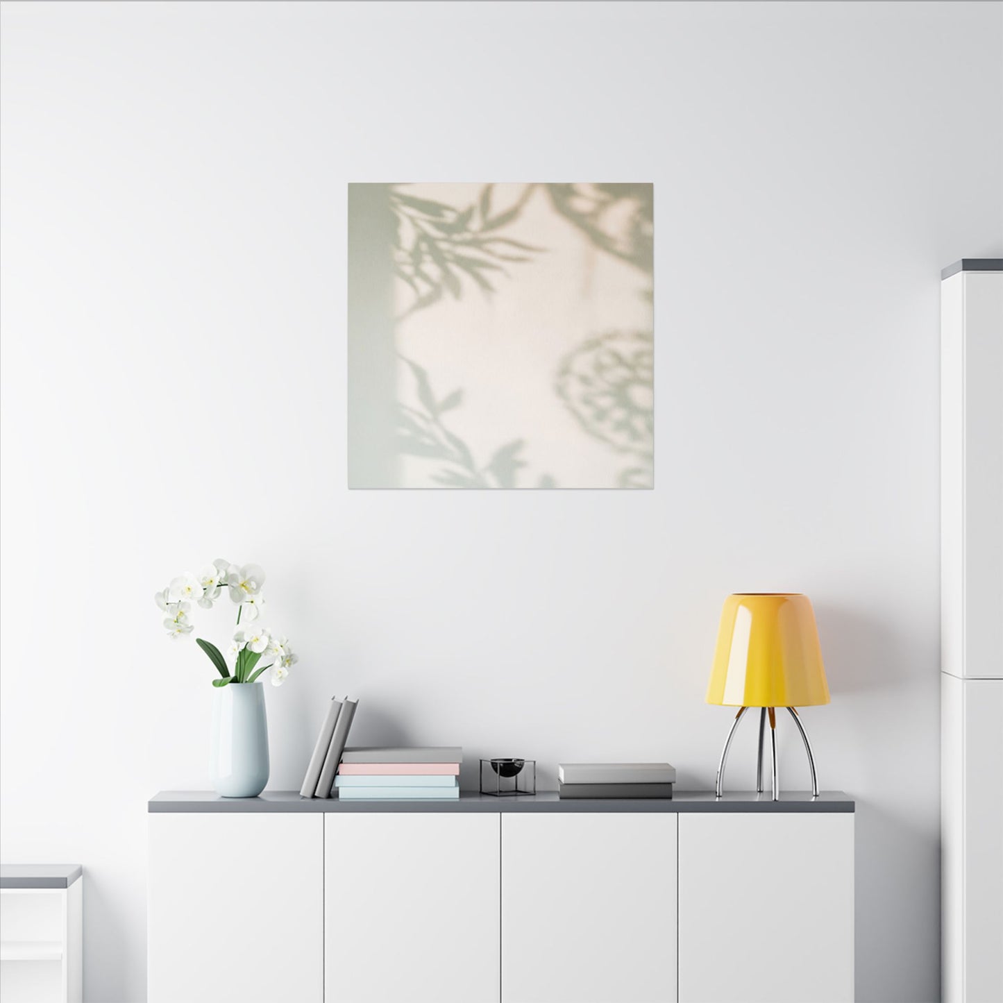 Dawn Shadow Play Canvas Art - Japandi Ma