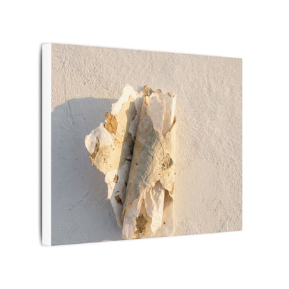 Paper Fold Canvas Art | Winter Japandi Texture Art