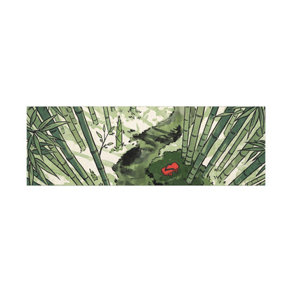 Peaceful Bamboo Grove Canvas Art - Ukiyo E Inspired Zen