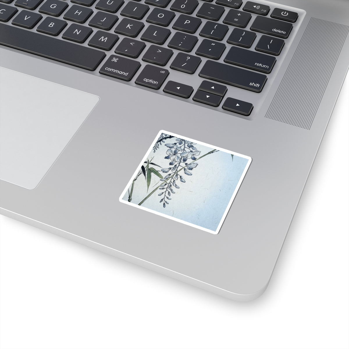 Winter Wisteria Ukiyo E Inspired Sticker | Tranquil Decor