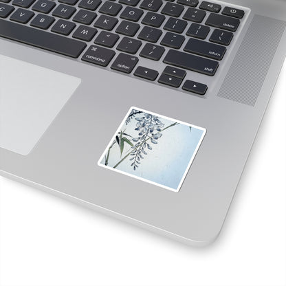Winter Wisteria Ukiyo E Inspired Sticker | Tranquil Decor