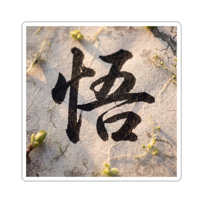 Art Spring Sticker | Zen Contemplative Design