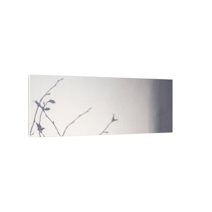 Japandi Shadow Play in Dawn | Japanese Pattern Canvas Art