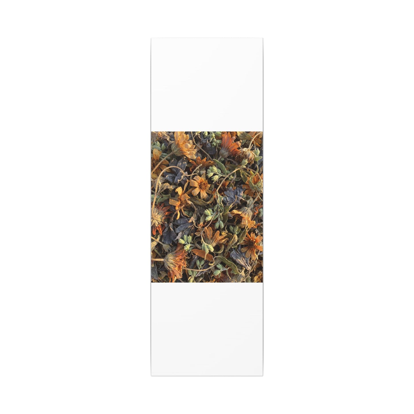 Spring Dried Flowers Japanese Pattern Canvas Art | Warm Decor