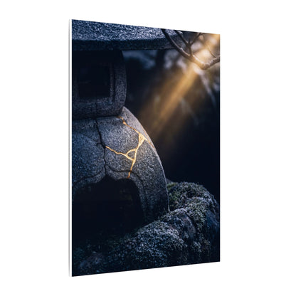 Ma Moonlit Garden Canvas Art - Kintsugi Broken Beauty
