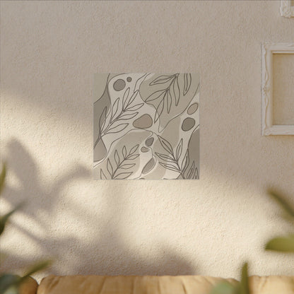 Japandi Minimal Line Canvas Art