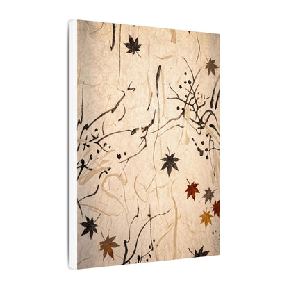 Golden Hour Shoji Screen Canvas Art - Japandi Fukinsei