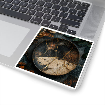 Rust Patina Sticker | Summer Kintsugi Gold Repair Art
