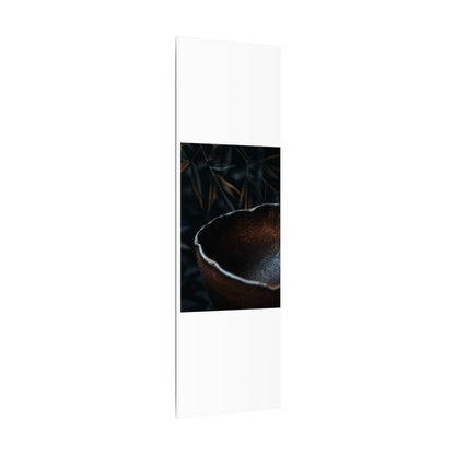 Luxurious Ceramic Bowl Canvas Art - Shadow Zen Dark Japandi