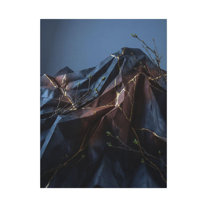 Paper Fold Broken Beauty Canvas Art | Philosophical Kintsugi Art