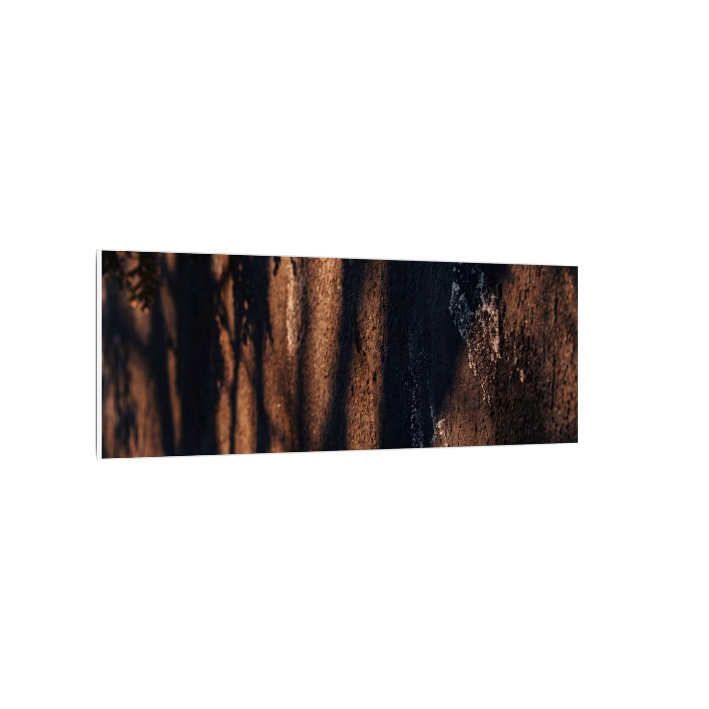 Golden Hour Shadow Play Canvas Art - Dark Japandi Fukinsei