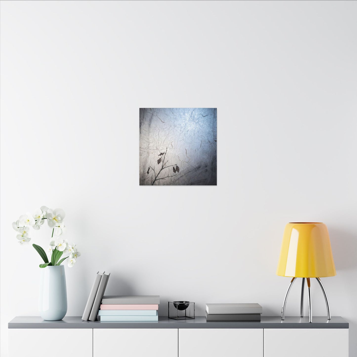 Moonlight Shoji Screen Canvas Art - Japandi Shibui