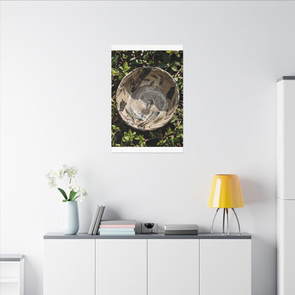 Elegant Ceramic Bowl Canvas Art - Japanese Pattern Japandi