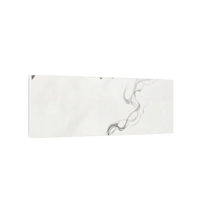 Calm Incense Smoke Canvas Art - Sumi E Zen