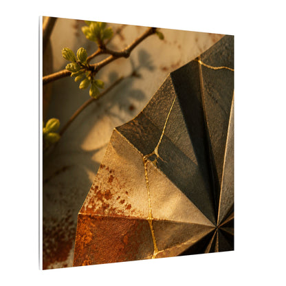 Ma Paper Fold Canvas Art - Kintsugi Broken Beauty