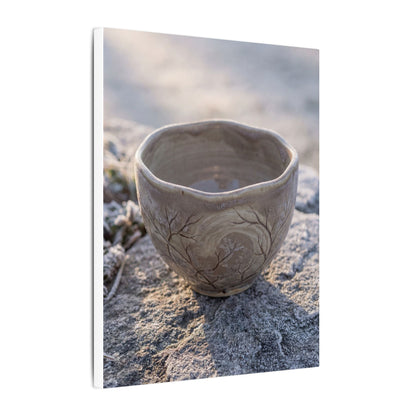 Seijaku Ceramic Bowl Canvas Art - Japandi Japanese Pattern