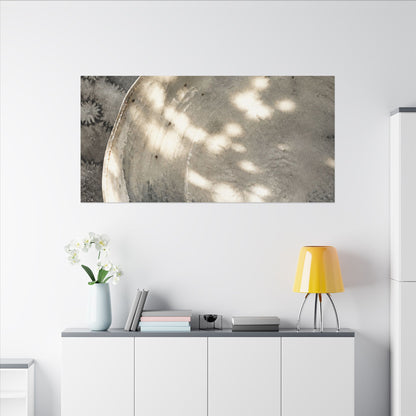 Ceramic Bowl Watercolor Canvas Art | Warm Japandi Art