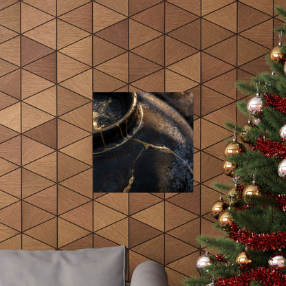 Winter Rust Patina Broken Beauty Wall Art Print | Artful Decor