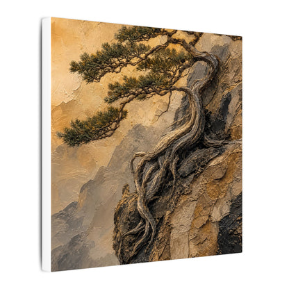 Summer Pine Tree Texture Canvas Art | Cozy Decor