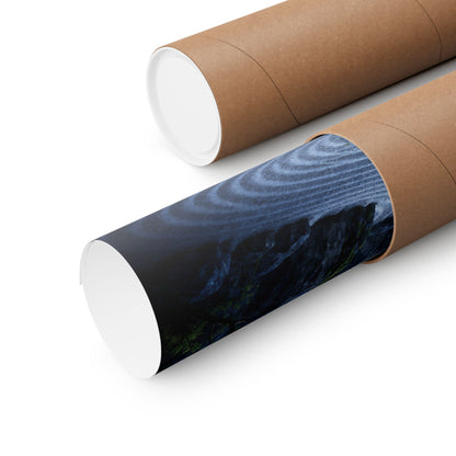 Fukinsei Rock Garden Wall Art Print - Zen Enso