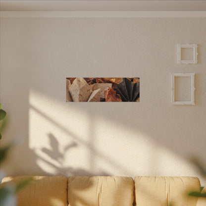 Paper Fold Texture Canvas Art | Elegant Japandi Art