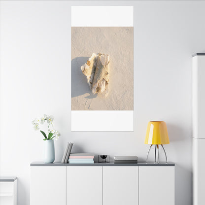 Paper Fold Canvas Art | Winter Japandi Texture Art
