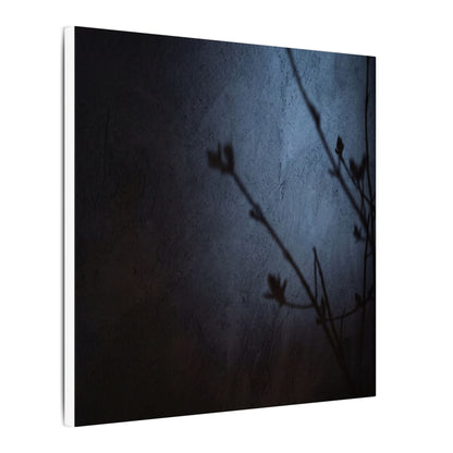 Shadow Play Canvas Art | Spring Dark Japandi Moody Minimal Art