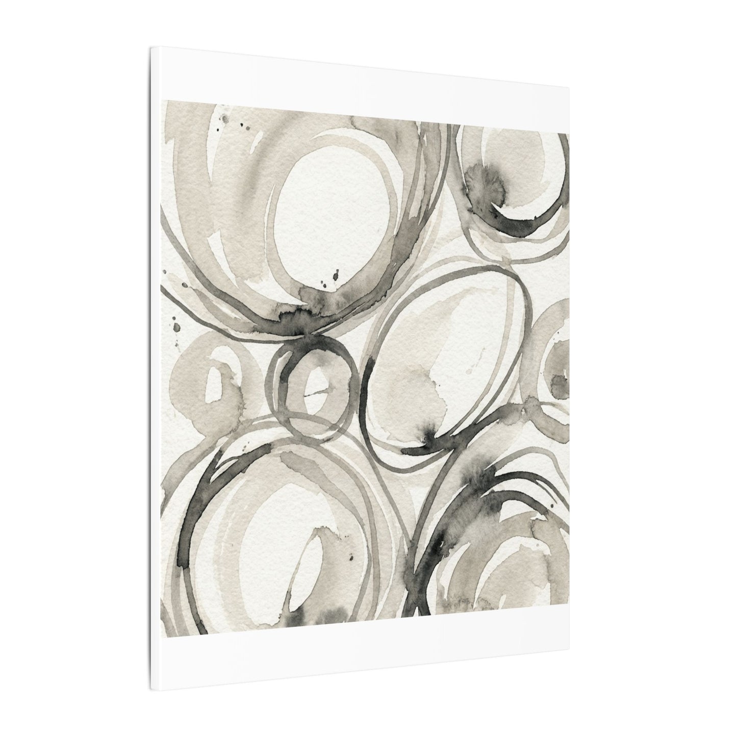 Handcrafted Feel Japandi Watercolor Canvas Art
