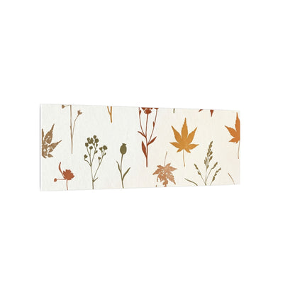 Autumn Dried Flowers Japanese Pattern Canvas Art | Elegant Decor